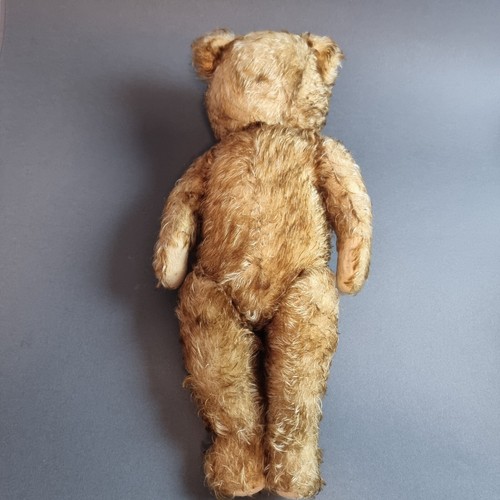 Rare Vintage HERMANN Bear 43cm Growler Mohair Straw Stuffed Toy Germany 60s 50s - Picture 12 of 24