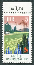 GERMANY East DDR 1969 5pf SGE1183 mint MNH FG Forest Fire Prevention #B04