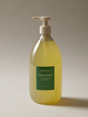 [AROMATICA] Rosemary Scalp Scaling Shampoo 1L, Hair loss, K-beauty