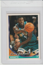 1993 Topps Larry Johnson #223 Charlotte Hornets