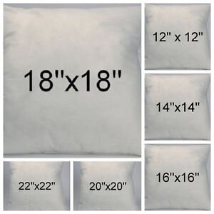 Top Quality Cushion Pads Inner Fillers,Hollowfiber 12/"14/"16/"18/"20/"22/"24/"26/"