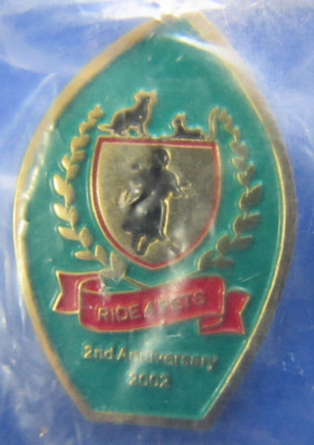 New Ride 4 Pets 2002 2nd Anniversary Lapel Pin Free Shipping