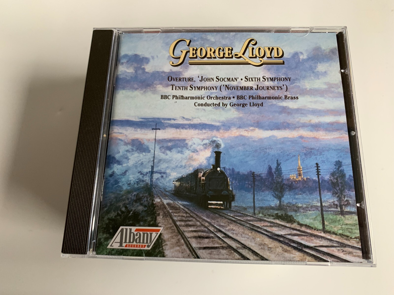 George Lloyd Overture John Socman Sixth Symphon CD NR MINT ALL ROUND