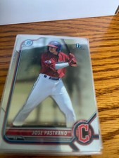 2022 Bowman Chrome 1st Jose Pastrano Cleveland Guardians