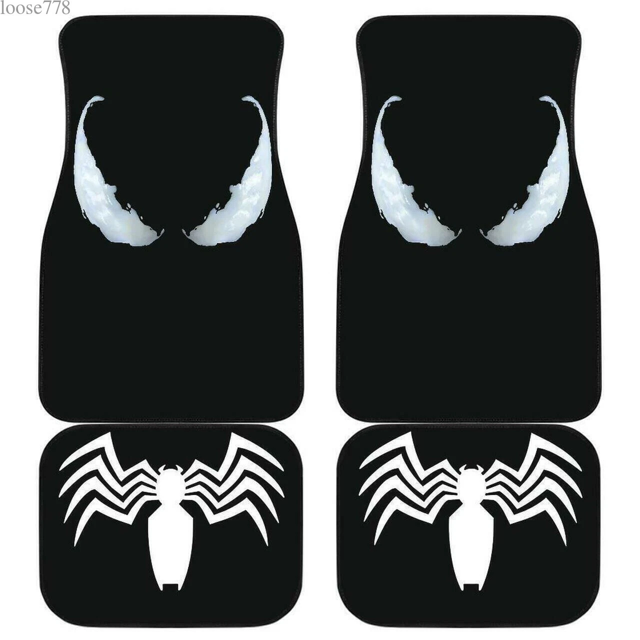 Venom Spider-Man Car Floor Mats