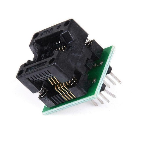 CH341A USB Programmer with SOIC8 Clip 18V Adapter High Quality and - Picture 7 of 12