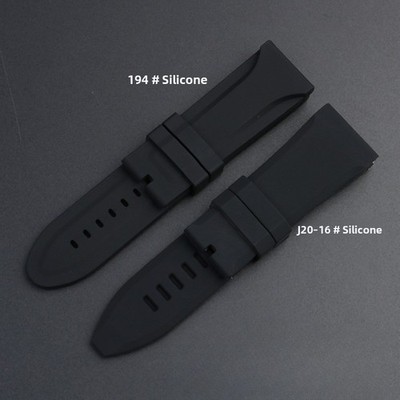 For Diesel DZ4476/4482/7408/7406D431 Silicone Rubber Watch band Strap 26mm 28mm