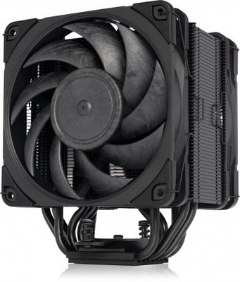 Noctua NH-U12A chromax.black 120mm CPU-Kühler mit zwei leisen NF-A12x25 Lüftern