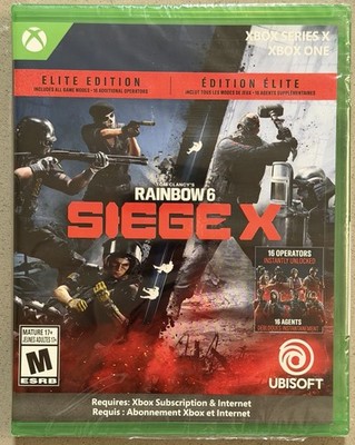 Rainbow Six Siege X Elite Edition - Microsoft Xbox Series X & Xbox One - New
