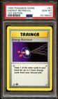 PSA 10 GEM MINT Energy Retrieval 81/102 Base Set 1st Edition Pokemon Card CS1-32