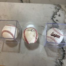 2017 Bowie Baysox, Cooper Hummel, and Unknown Signed Baseballs