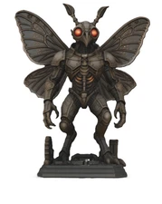 Steampunk Mothman 3D Printed Fan Art Sculpture – Highly Detailed Statute