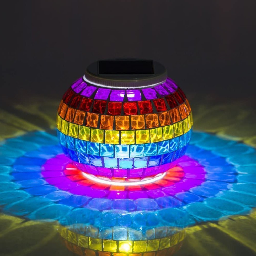 Solar-Rasenlicht Angetriebene Outdoor -Lichter Kreative Solarlampe