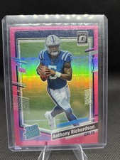 2023 Panini Donruss Optic - Rated Rookie Anthony Richardson #247 Pink Prizm (RC)