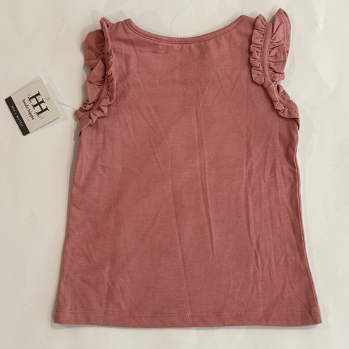 Lot of 4 Tank Tee Tops Print Fox Sun Butterfly Dots Girls 4/4-5 NWT NEW - Picture 6 of 21