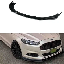 For Ford Fusion Mondeo 2013-2016 Front Bumper Lip JDM Body Kit Spoiler Splitter