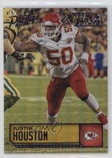 2016 Panini Prestige Xtra Points Purple /100 Justin Houston #102 2v7