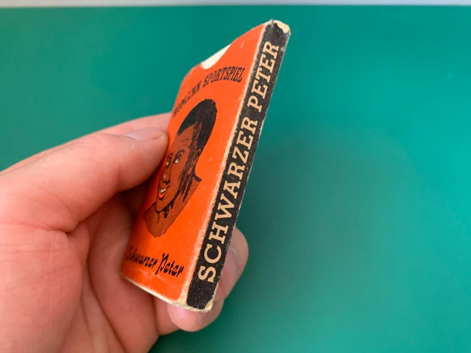 Peter negro. Juego de cartas deportivas Homann. Publicado por Spielberg. (c. 1952), Berlín, Foto 3 de 4