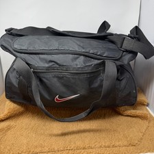 VTG 90s y2k Nike Duffle Gym Sports Bag Red Sw...