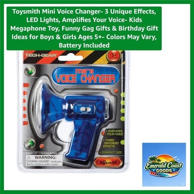 Voice Amplifier Mini Voice Changer - Perfect Gag Gift for Boys & Girls 5+
