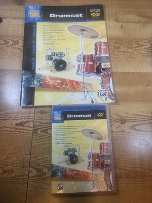 Alfred's Max Drumset-book And Dvd David Black And Sandy Feldstein Vg Condition 