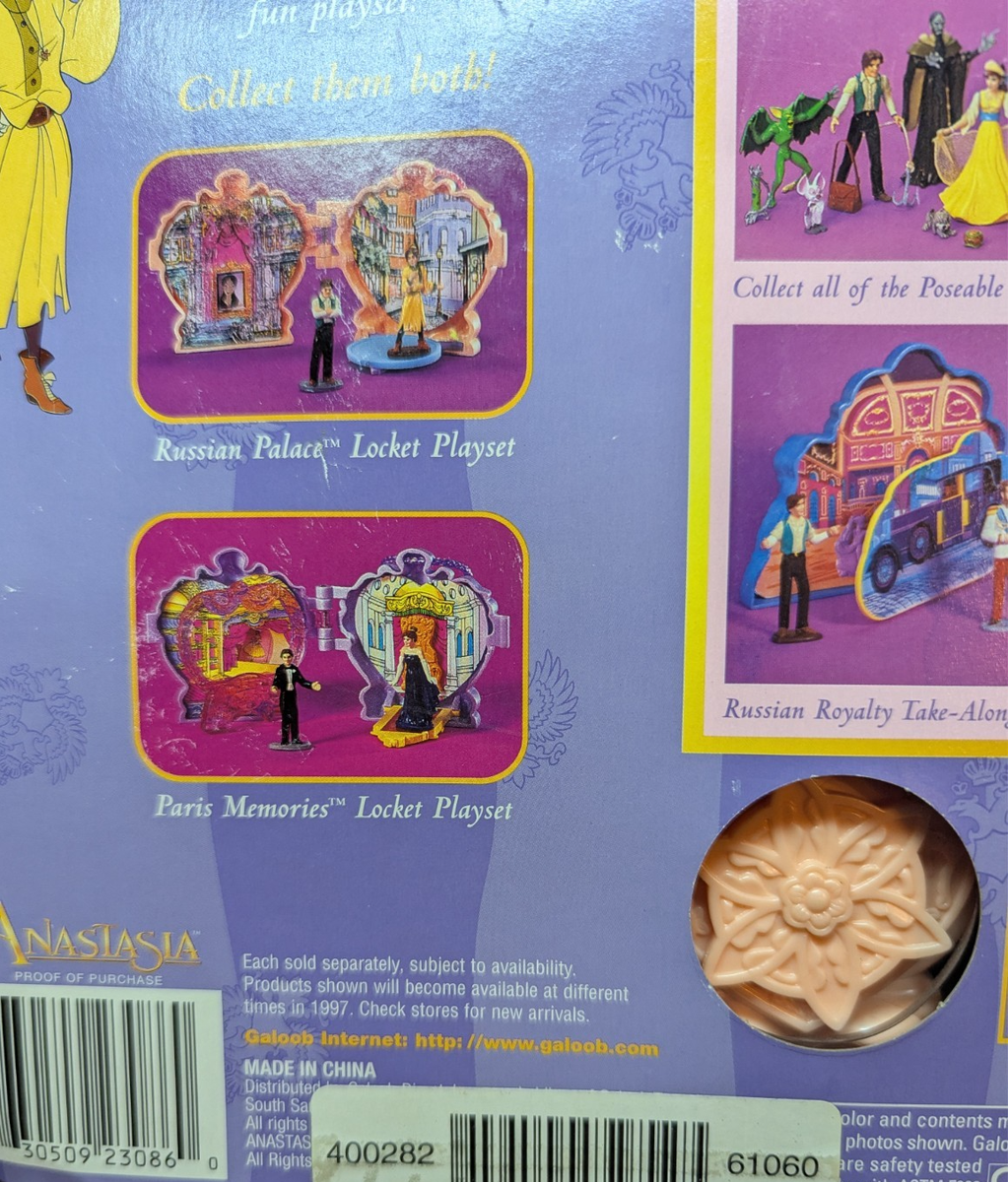 Vintage Anastasia Russian Palace Paris Locket Playset Galoob 1997