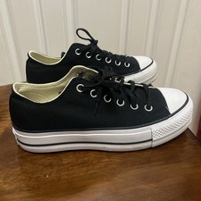 Converse Chuck Taylor All Star Shoreline Knit Black Low Women  s8.5 Slip-On Shoes