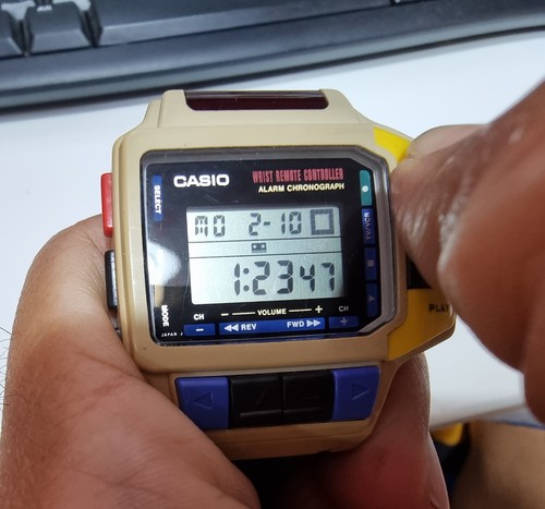 Vintage Casio CMD-10 Digital Wrist Watch TV IR Remote Control Made In Japan - Picture 13 of 24