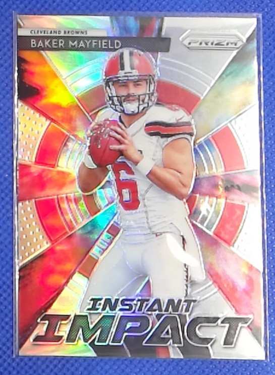 Baker Mayfield 2018 Panini Prizm Instant Impact Prizm #II-1 Cleveland Browns