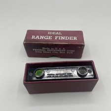 Vintage Ideal Range Finder Pocket Size Federal Instrument Corp. Untested As Is.