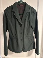 Horseware Women's Competition Jacket - Forest Green. Size 6.
