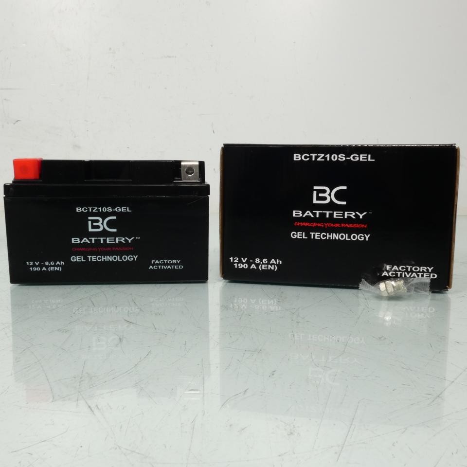 Batterie YTZ10S BC Battery contre les pannes de démarrage sur Tracer 700 GT