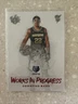 2020-21 Panini Court Kings - Works in Progress Desmond Bane #19 Ruby /149 (RC)