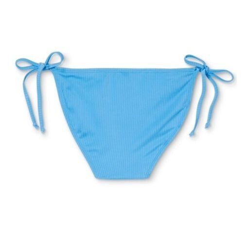 Xhilaration Junior geripptes String-Bikiniunterteil blau neu mit Etikett Größe wählbar - Bild 4 von 4