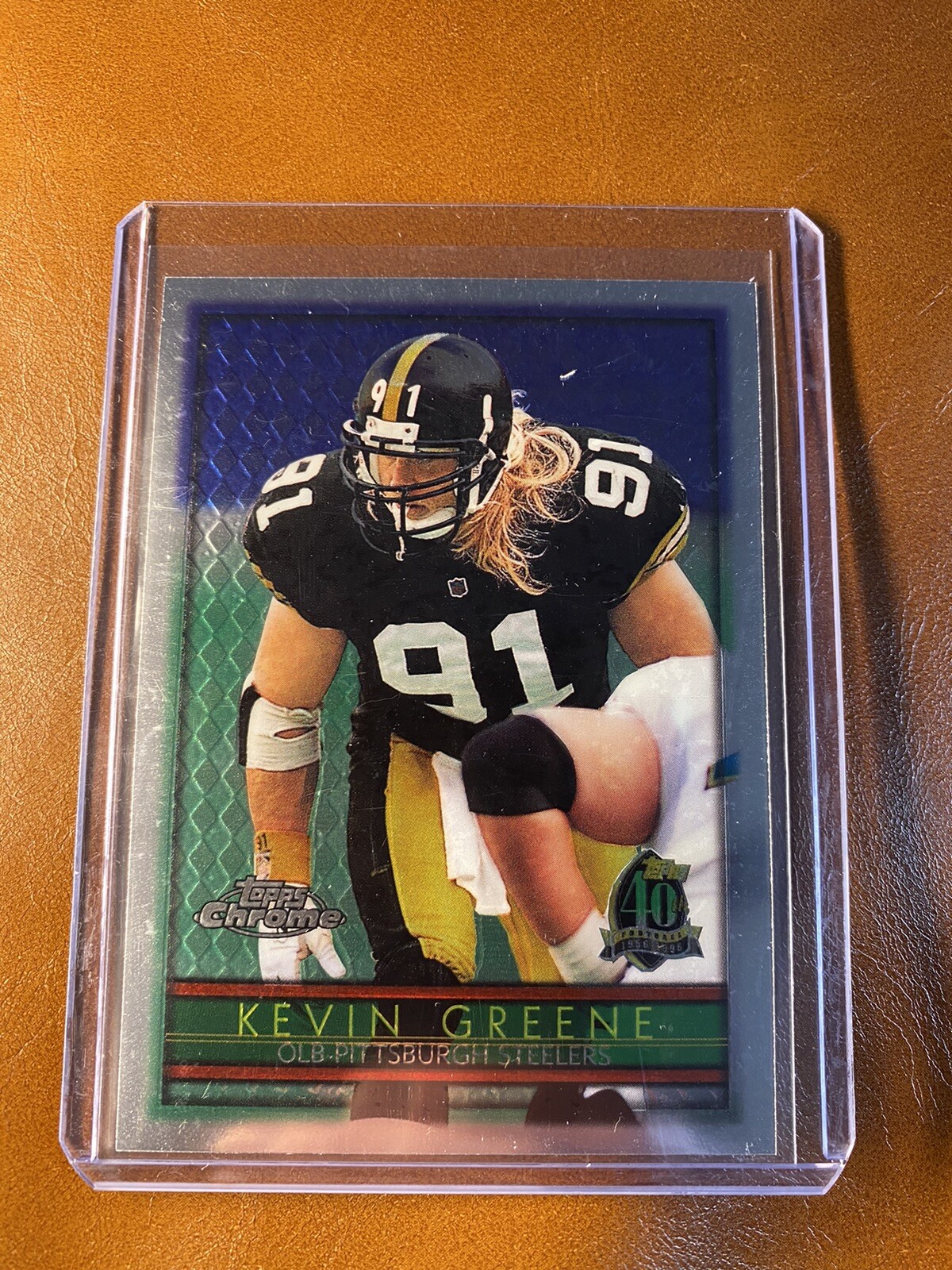 1996 Topps Chrome Kevin Greene #2 HOF