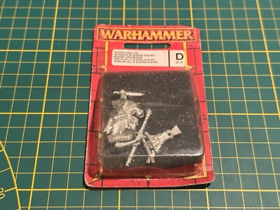 Warhammer Fantasy Skaven Warlord Kriegsherr Metal New Rare OOP