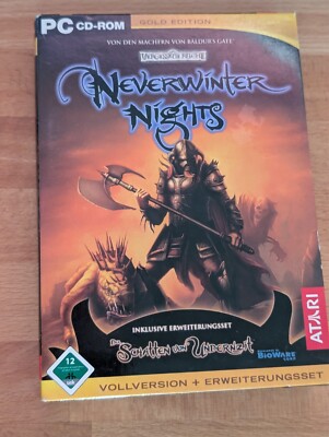 Neverwinter Nights Hauptspiel mit Erweiterungsset PC Spiel Game  