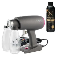 Oasis Spray Tan Machine Kit with Norvell Cosmo Airbrush Spray Tanning Solution