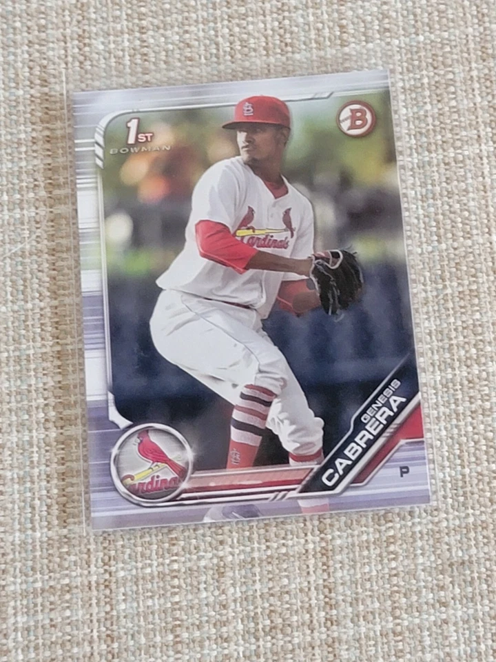 2019 Bowman Chrome Prospect BP-140 BRYAN MATA - Image 2 of 4