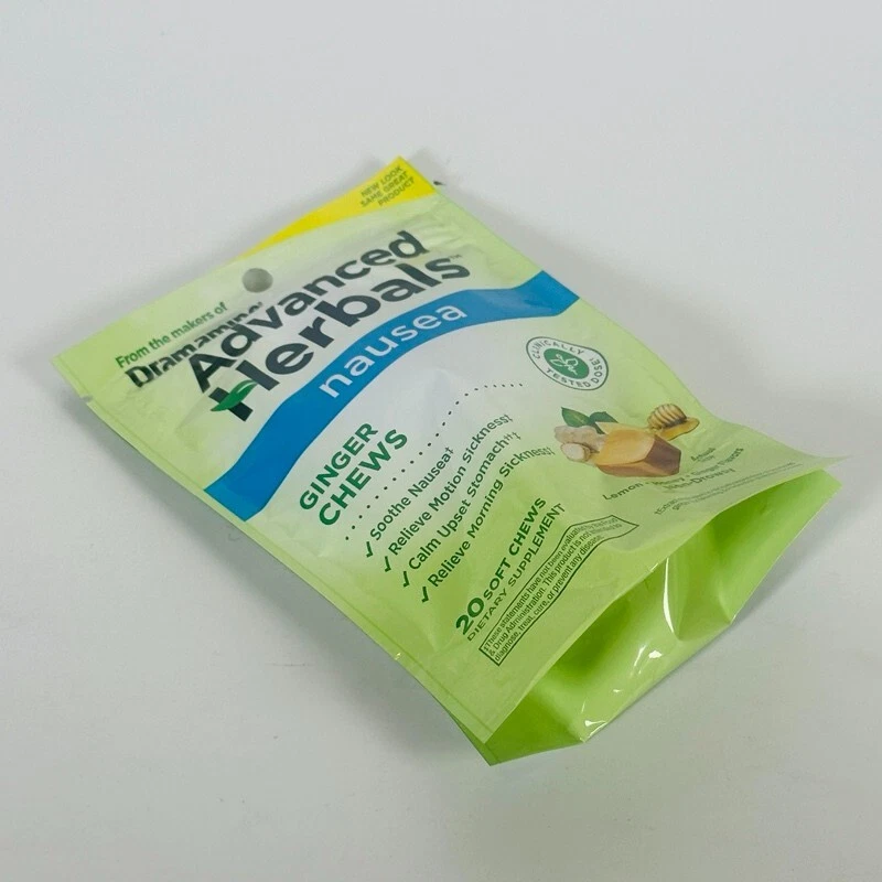 Advanced Herbals имбирь жует от тошноты 20 карат срок годности: 03/2026 драмамин мед - Изображение 4 из 4