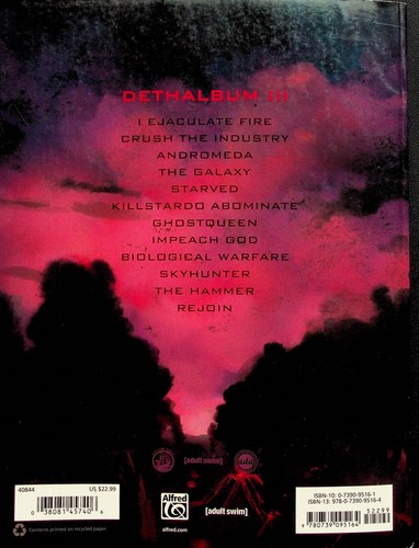 DethKlock Metalocalypse Death Album III Guitar Tab Sheet Music Song Book - Picture 7 of 7