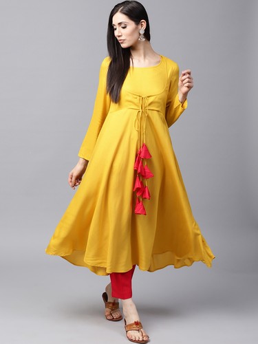 Layered Anarkali Kurta Long sleeves | eBay