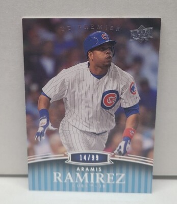 ARAMIS RAMIREZ 2008 UD Premier ~ #'d /99 ~ Chicago CUBS