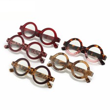 Thick Blue light Blocking Reading Glasses Round Classic Plastic Readers