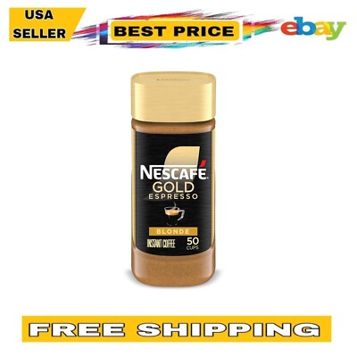 NESCAFÉ Gold Espresso Blonde, Instant Coffee  3.5 oz