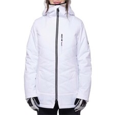 686 Womens CLOUD Insulated Snow Jacket - WhtG...