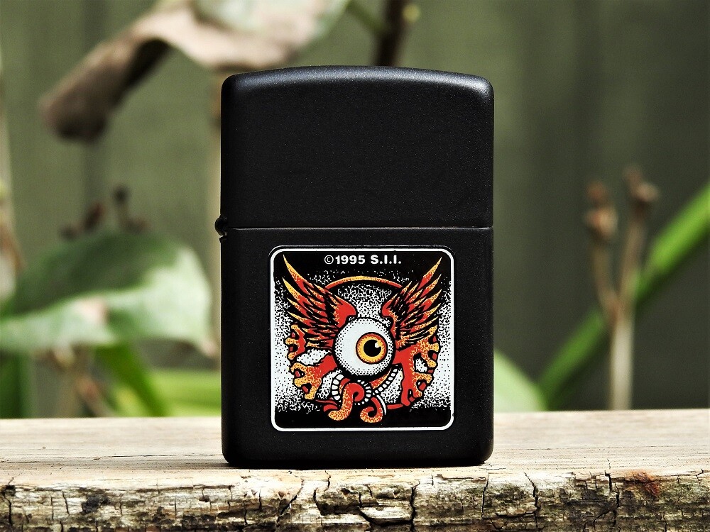 Stanley Mouse Flying Eyeball Zippo Lighter - The Grateful Dead