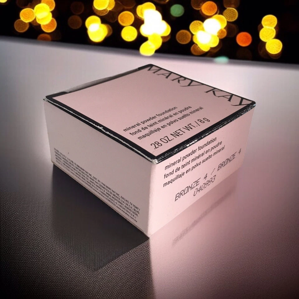 Mary Kay Mineral Powder Foundation Bronze 4 - 0.28 oz/8g DISCONTINUED FREE SHIP - Image 3 of 4