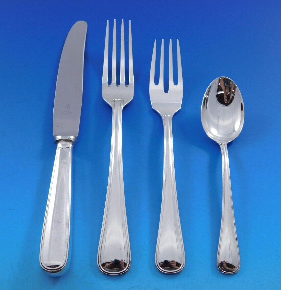 Old Italian by Buccellati Italy Sterling Silver Flatware 12 Set 88