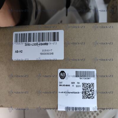 1 STÜCK NEUE 2080-L50E-48AWB Micro850 48 E/A EtherNet/IP-Controller